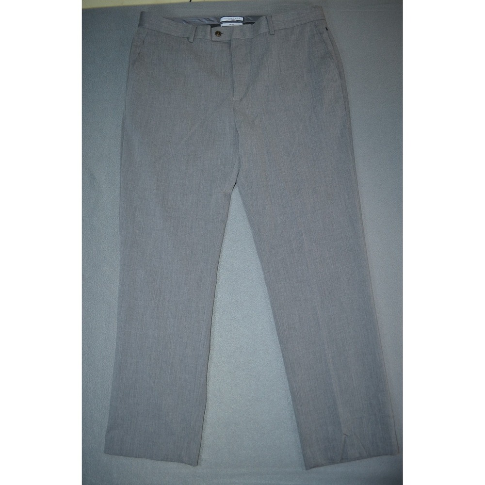 7 Diamonds Mens Camden Dress Pants Gray Tailored Size 38x30